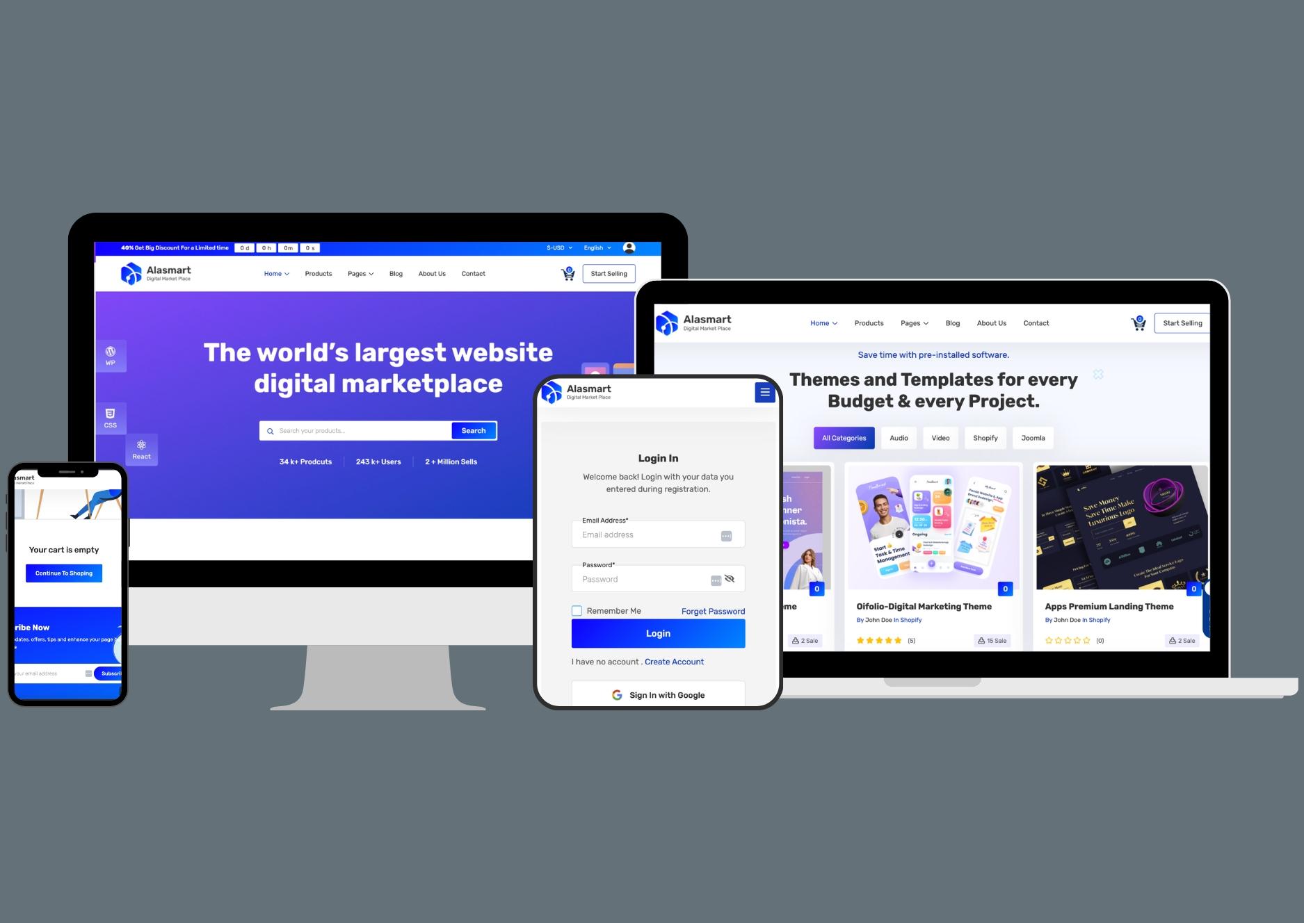 Alasmart- Digital Market Place